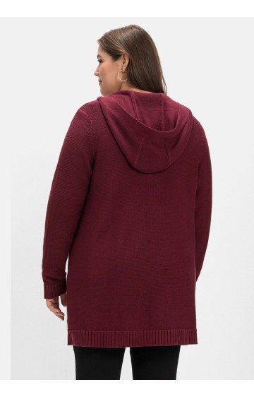 Sheego kokvilnas jaka ar kapuci