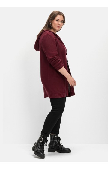 Sheego kokvilnas jaka ar kapuci