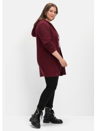 Sheego kokvilnas jaka ar kapuci