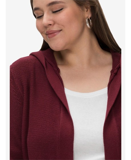 Sheego kokvilnas jaka ar kapuci