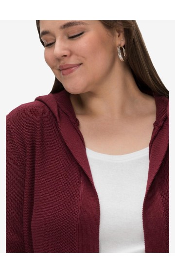 Sheego kokvilnas jaka ar kapuci