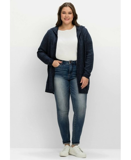 Sheego kokvilnas jaka ar kapuci