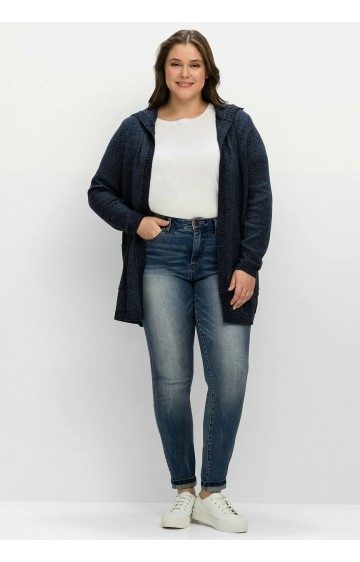 Sheego kokvilnas jaka ar kapuci