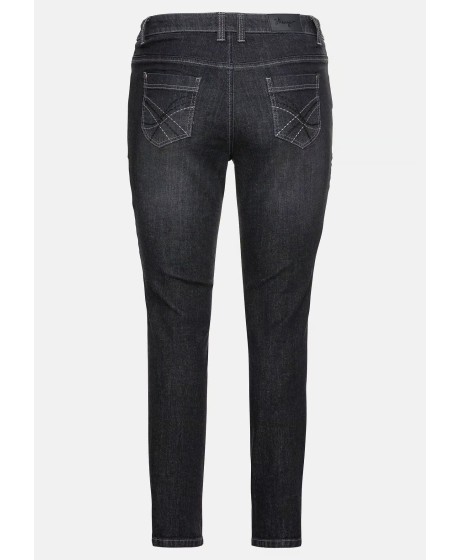 Sheego džinsi ar ķermeņa formu veidojošiem šortiem