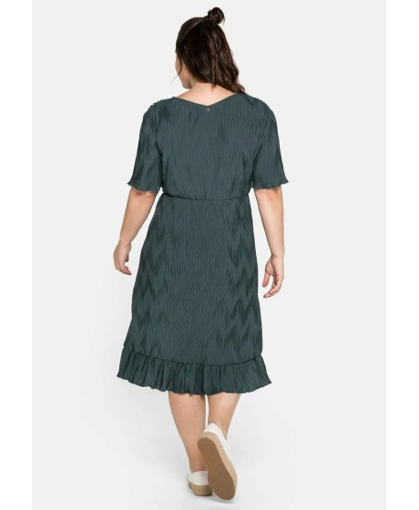 Sheego plisēta auduma kleita