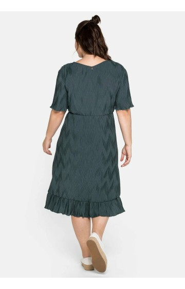 Sheego plisēta auduma kleita