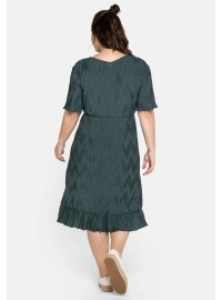 Sheego plisēta auduma kleita