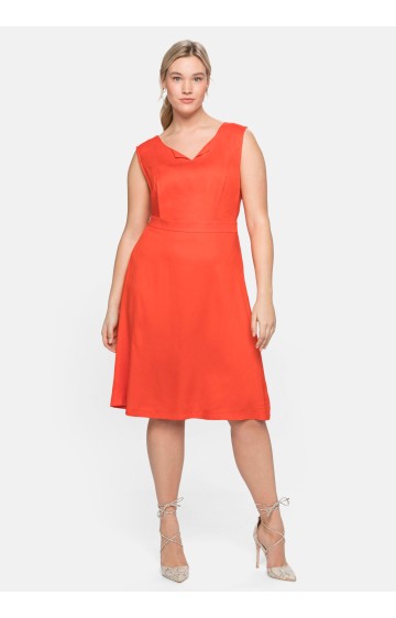 Sheego viskozes kleita bez piedurknēm