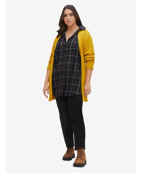 Sheego kokvilnas bikses ar augstu vidukli