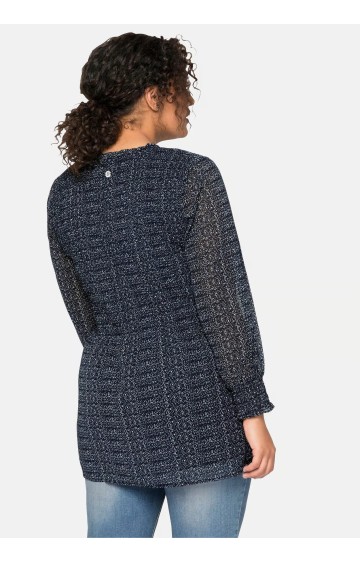 Sheego divslāņu šifona tunika