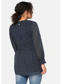 Sheego divslāņu šifona tunika