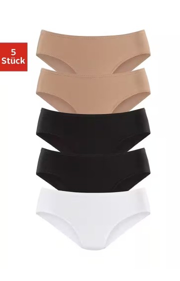 PETITE FLEUR kokvilnas biksīšu komplekts 5