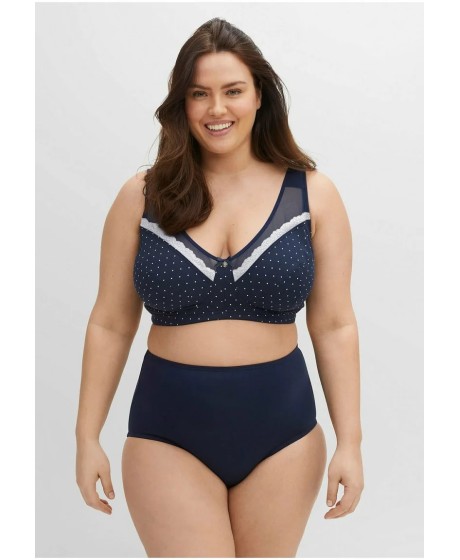 Sheego kokvilnas krūšturis bez lencītēm