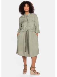 Sheego krekla kleita ar 3/4 garām piedurknēm