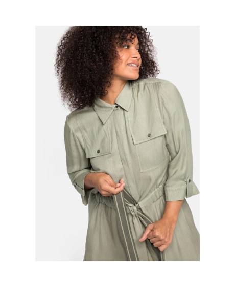 Sheego krekla kleita ar 3/4 garām piedurknēm