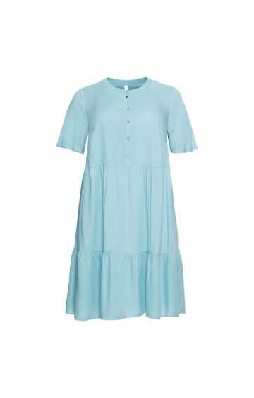 Sheego viskozes kleita ar īsām piedurknēm