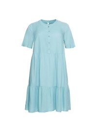 Sheego viskozes kleita ar īsām piedurknēm