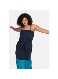 Sheego vasaras adīta kleita ar noņemamām plecu lencēm