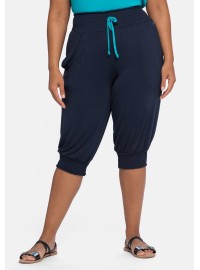 Sheego trikotāžas kapri bikses