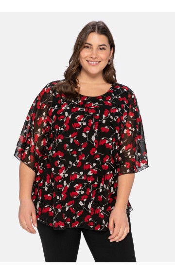 Sheego by Joe Browns šifona blūze