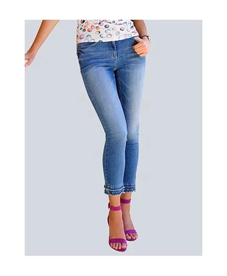 ALBA MODA šauri džinsi