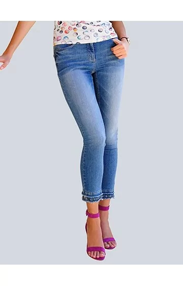 ALBA MODA šauri džinsi