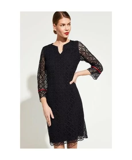 COMMA mežģīņu kleita