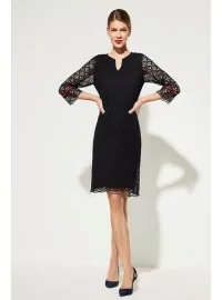 COMMA mežģīņu kleita