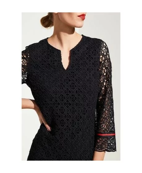 COMMA mežģīņu kleita