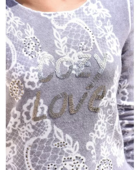 ALBA MODA kašmira džemperis-blūze