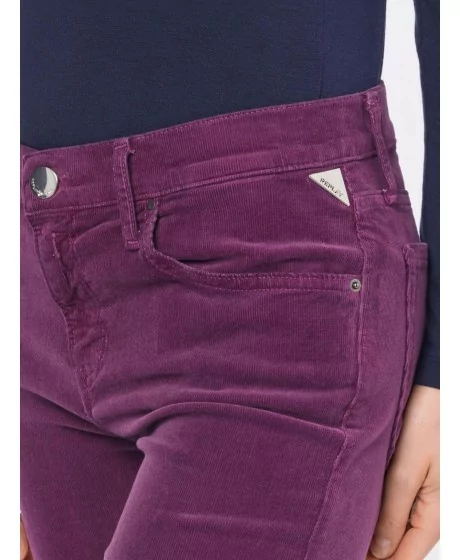 REPLAY velvetes džinsi Vivy