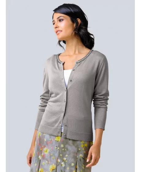 ALBA MODA džemperis ar zīdu