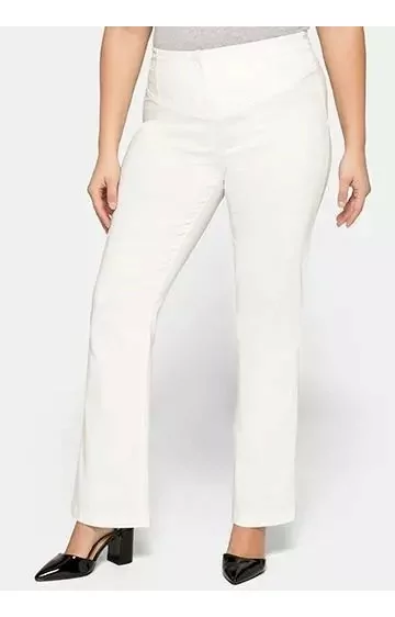 Baltas Sheego bikses