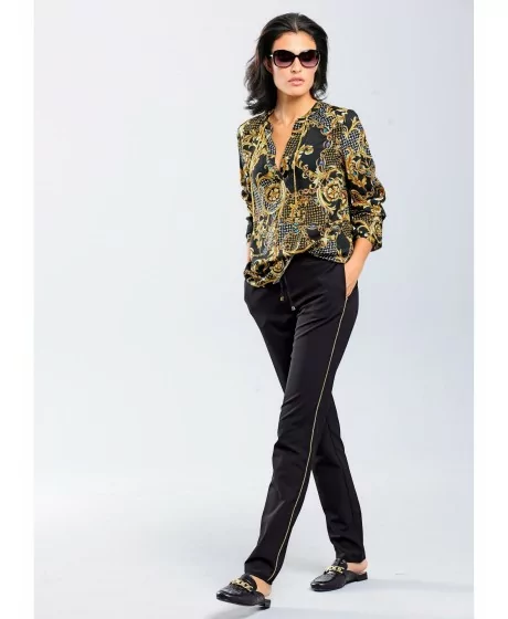 ALBA MODA blūze ar margo rakstu