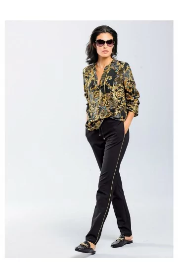 ALBA MODA blūze ar margo rakstu