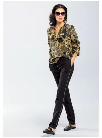 ALBA MODA blūze ar margo rakstu