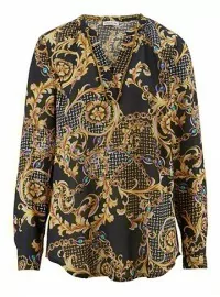 ALBA MODA blūze ar margo rakstu