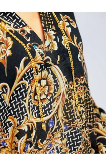 ALBA MODA blūze ar margo rakstu