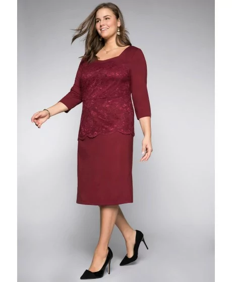 Sheego kleita ar ķermeņa formu veidojošu apakšveļu - 1