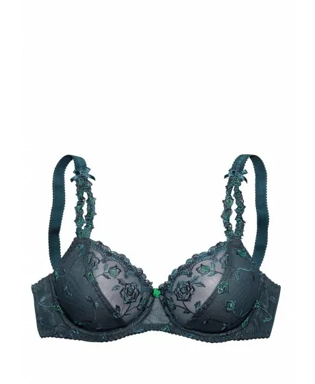 NUANCE krūšturis smaragda krāsā