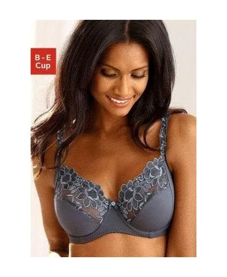 NUANCE krūšturis antracīta krāsā