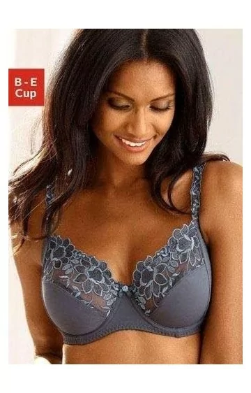 NUANCE krūšturis antracīta krāsā