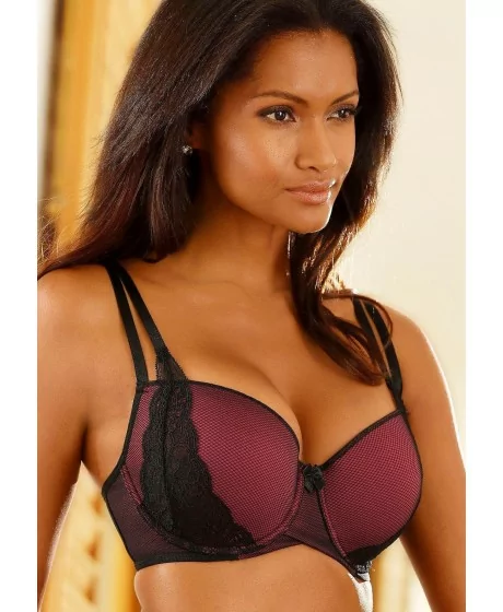 AFTER-EDEN D-kapsulas krūšturis SCARLETT