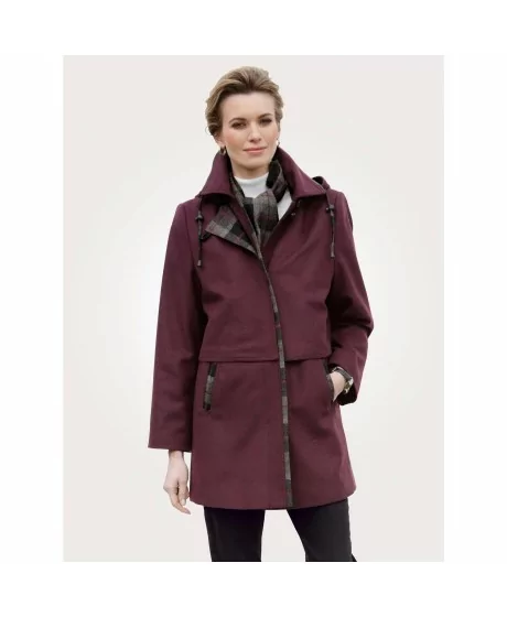 Neausts vilnas mēteļsegs LODEN - 1