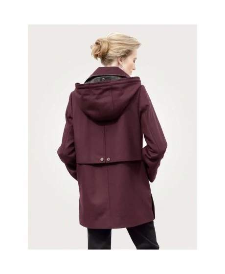 Neausts vilnas mēteļsegs LODEN - 2