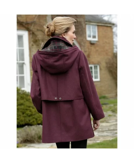 Neausts vilnas mēteļsegs LODEN - 4