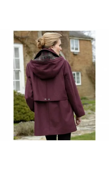 Neausts vilnas mēteļsegs LODEN - 4