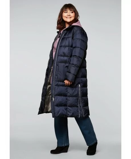 Sieviešu stepēts Sheego mētelis