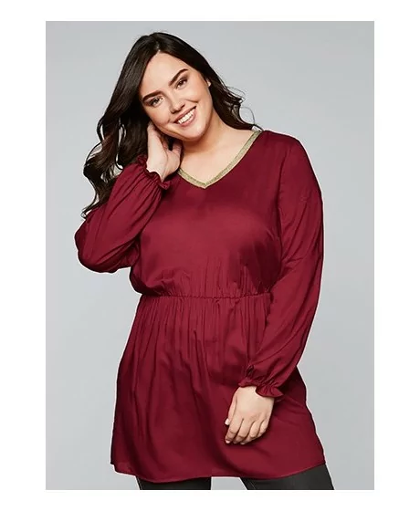 Rubīna sarkanā Sheego tunika