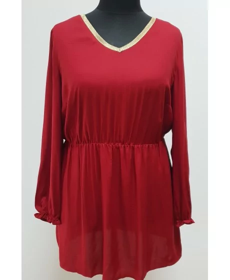 Rubīna sarkanā Sheego tunika